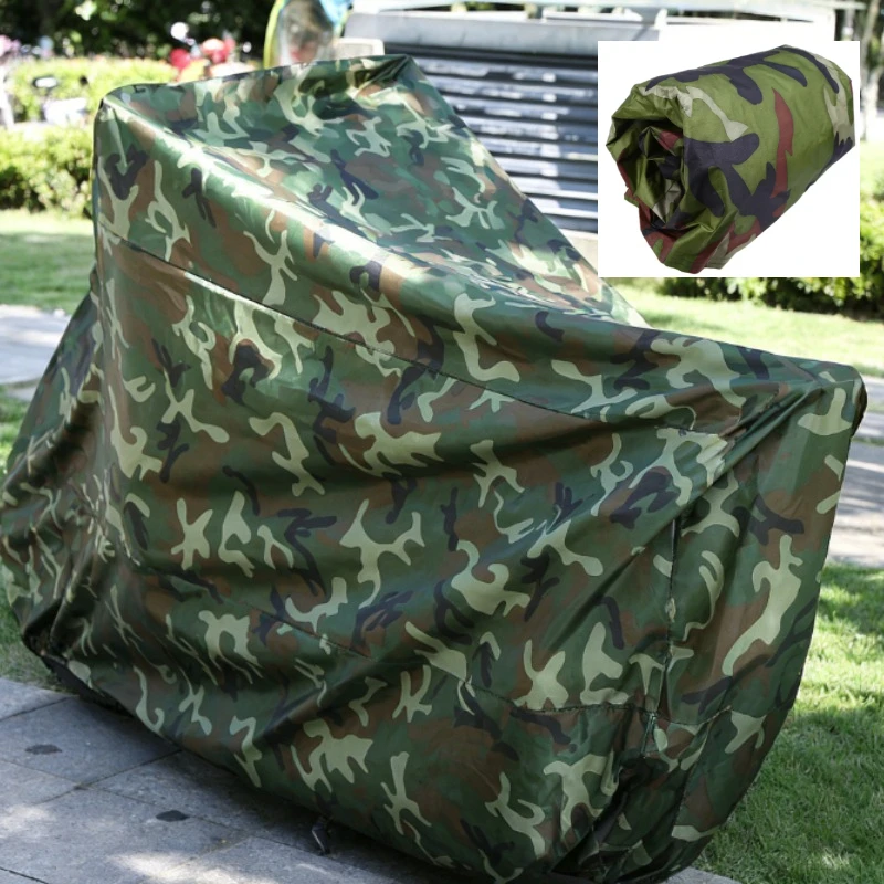 

Outdoor 190T Camouflage Covers UV Waterproof Rain Dustproof Motorbike Scooter Protector Case Motorcycle