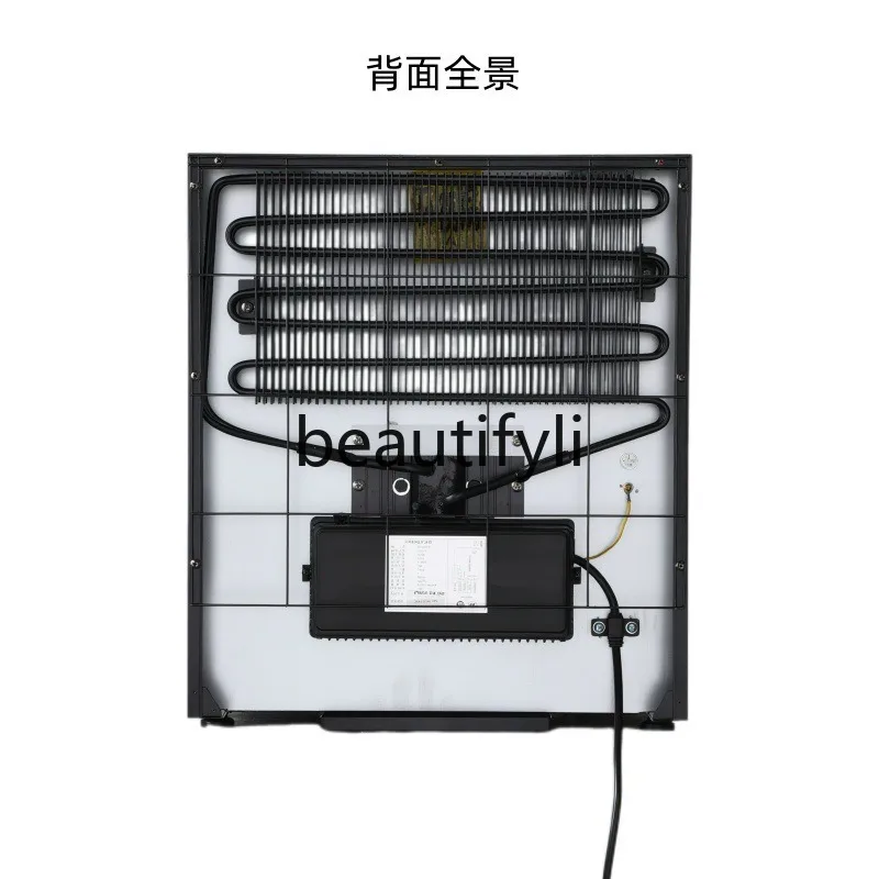 Hotel Room Silent Refrigerator Office Bedroom Small Ice Bar Transparent Refrigerated Fresh-keeping Small Refrigerator