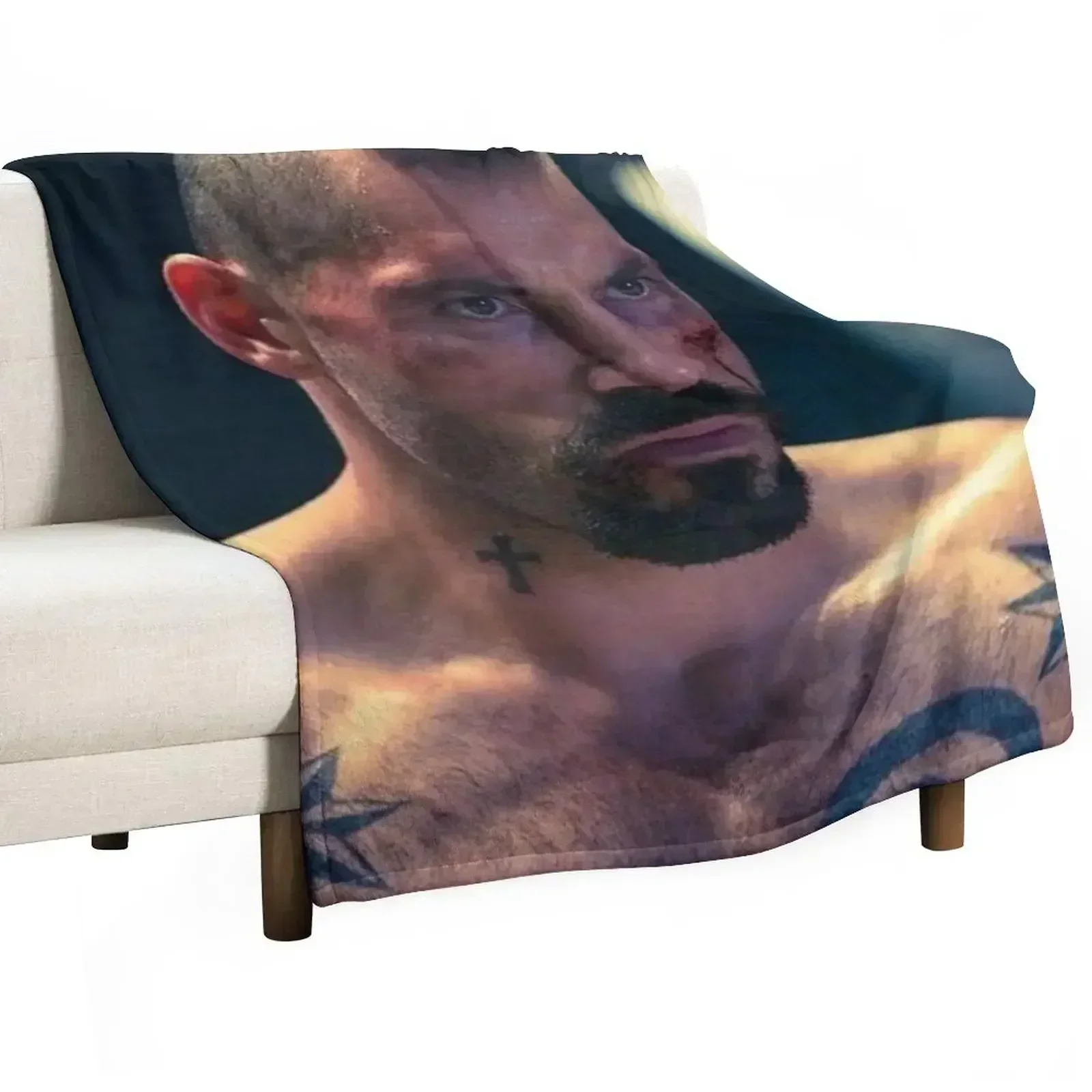 yuri boyka Throw Blanket Easy Care Comfortable Blanket for Couch