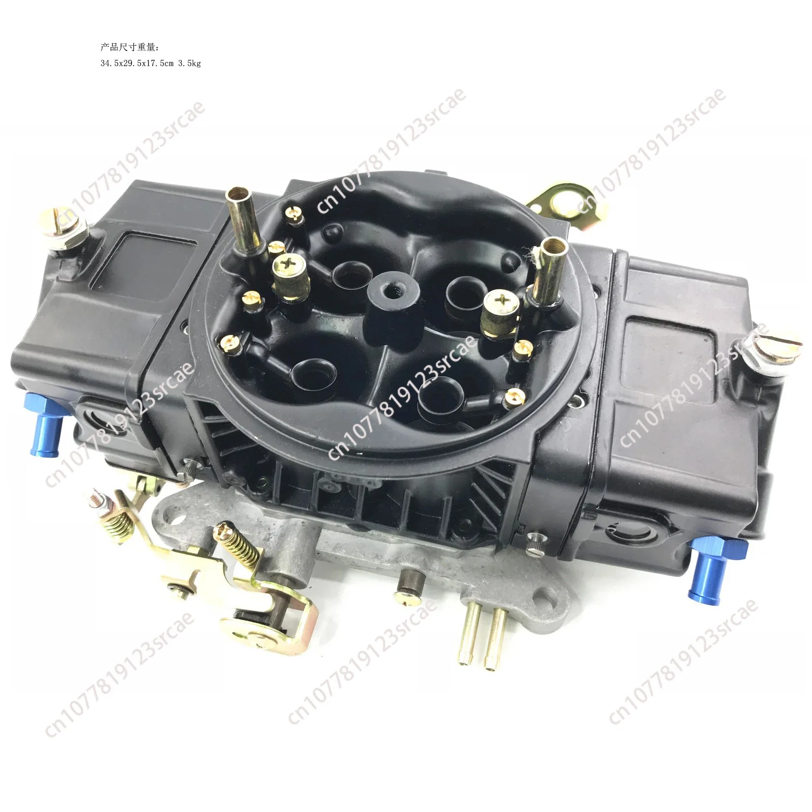 Quick Fuel 850 CFM Carburetor Carb Red Black Double Pumper BR-67332 CUSTOM