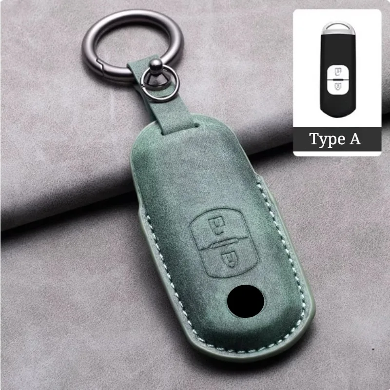 Protective Key Fob Cover for Mazda 3 6 CX-5 CX-4 CX-9, Anti-scratch Remote Shell Case