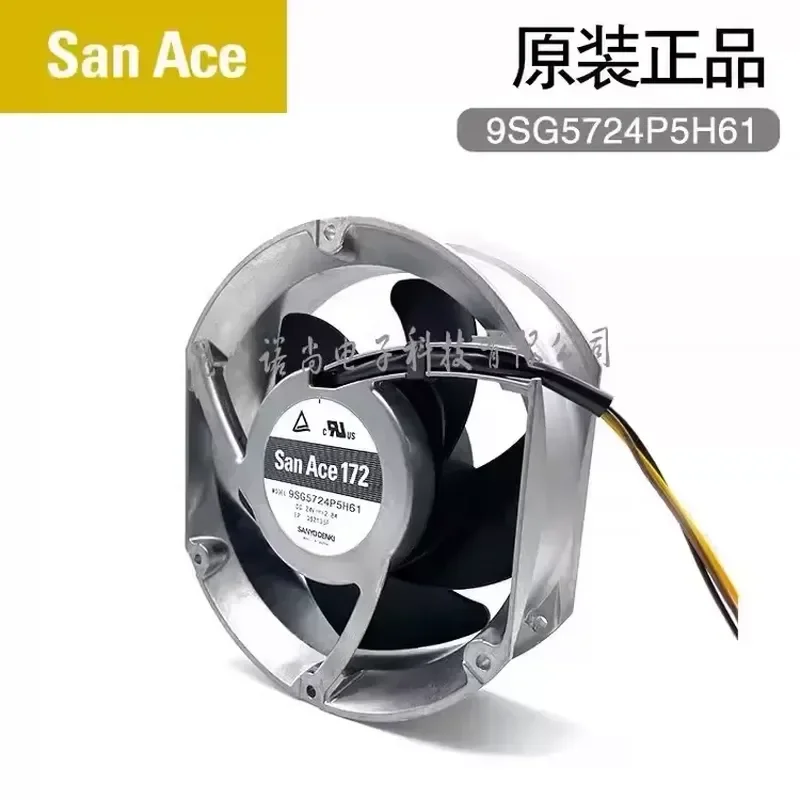 For Sanyo Sanyo 9SG5724P5H61/A563/A5D63 24V 2.6A Yaskawa inverter dedicated fan