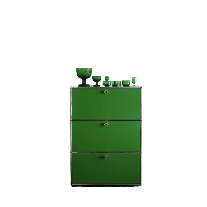 Living room cabinet, designer tone simple living room bedroom bay window storage locker, storage cabinet