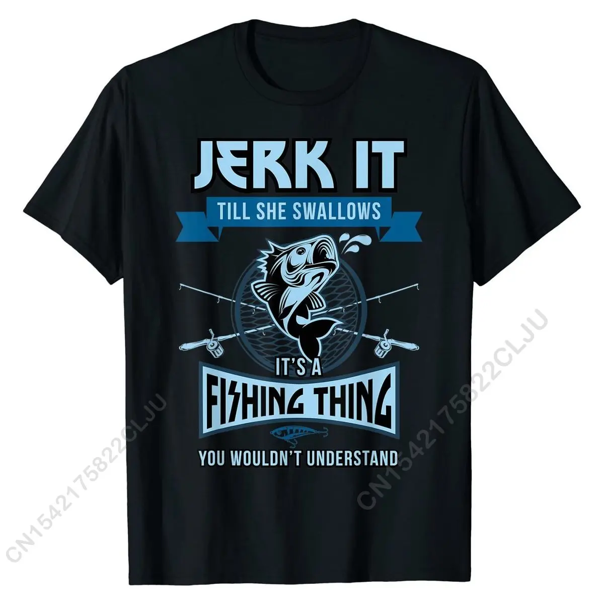 Футболка мужская с забавным принтом, хлопковая тенниска с принтом «рыбий Фишер», до тех пор, пока она не сжимает окуня, европейские майки для мальчиков