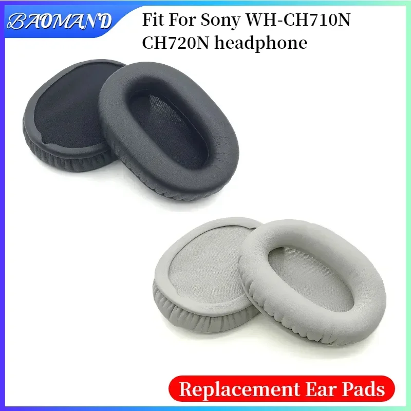

BAOMAND Ear Pads For Sony WH-CH710N CH720N Headphones Replacement Leather Pads High Quality Foam Pads BAOMAND