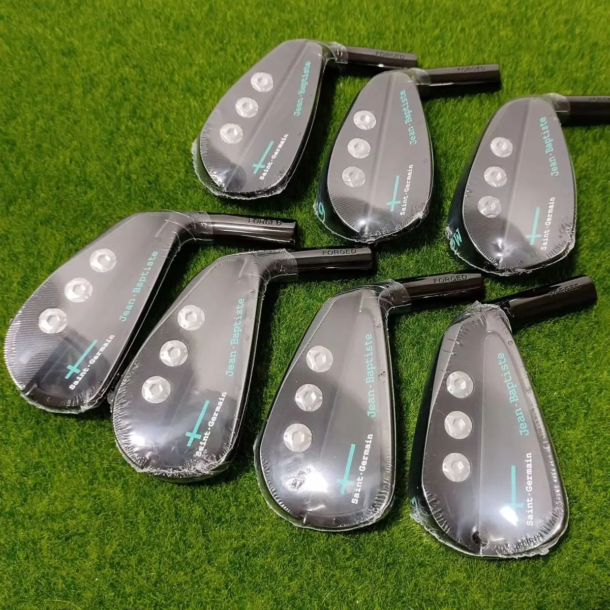 Original Golf Irons Set Jean-Baptiste JB Forged 4-9P 7pcs Golf Iron head only Black Golf Clubs