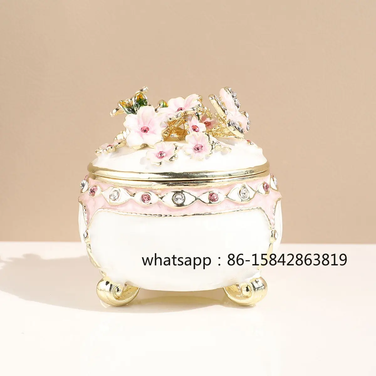 Cherry Blossom Jewelry Box, Ring Jewelry Jewelry Storage, Ornament