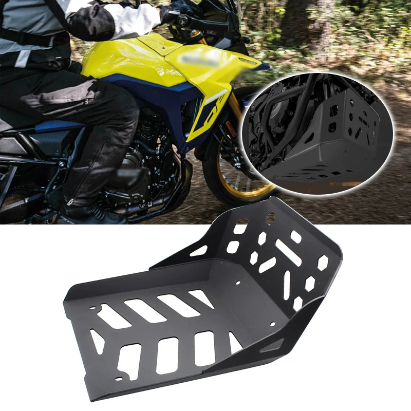 Motorcycle Fit For Suzuki VStrom 800DE V-STROM 800 DE 2023-2024 Engine Protection Cover Chassis Guard Skid Plate