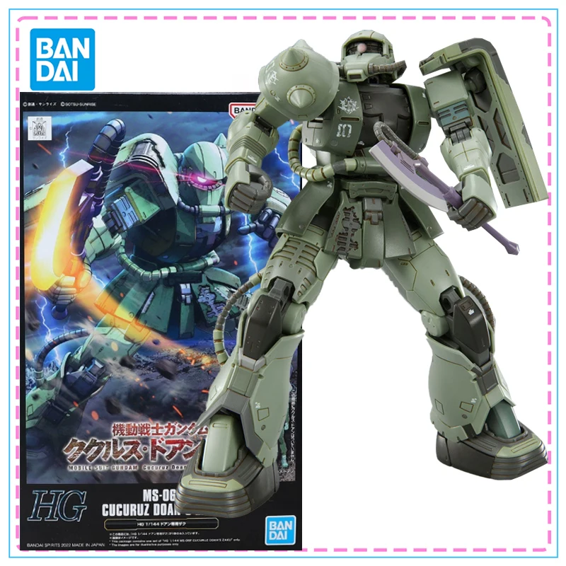 

Bandai HG 1/144 Gundam MS-06F CUCURUZ DOAN'S ZAKU Фигурка Подлинная оригинальная модель Gundam Kit Аниме Фигурки Игрушки Подарки