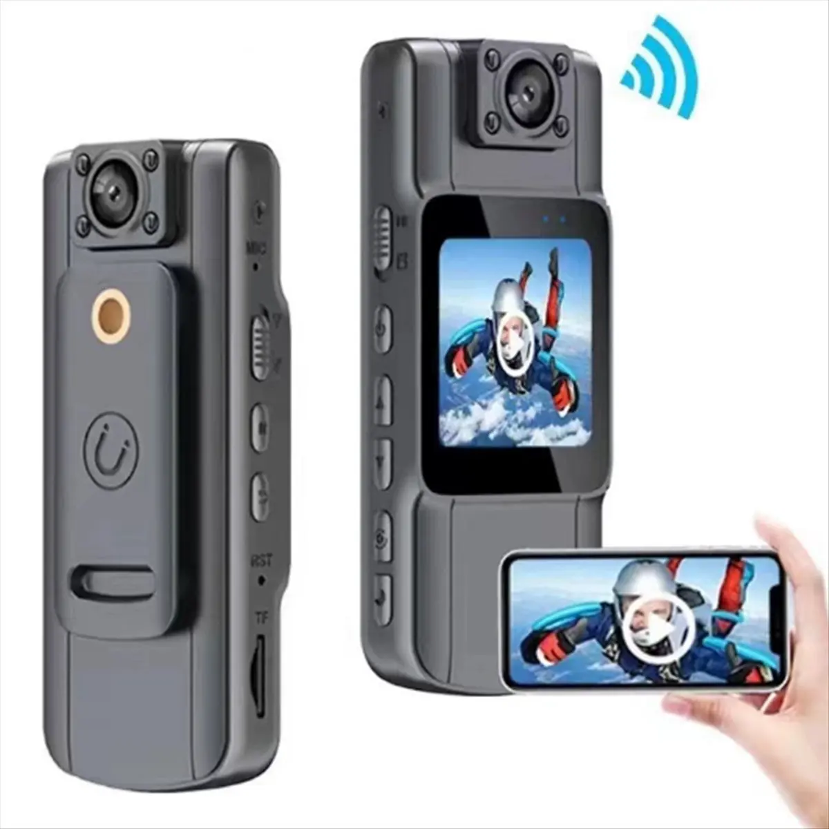 《Factory Direct》Ultra High Definition Video Recorder Student Riding Professional Sports Camera Portable Law Enforcement Recorder