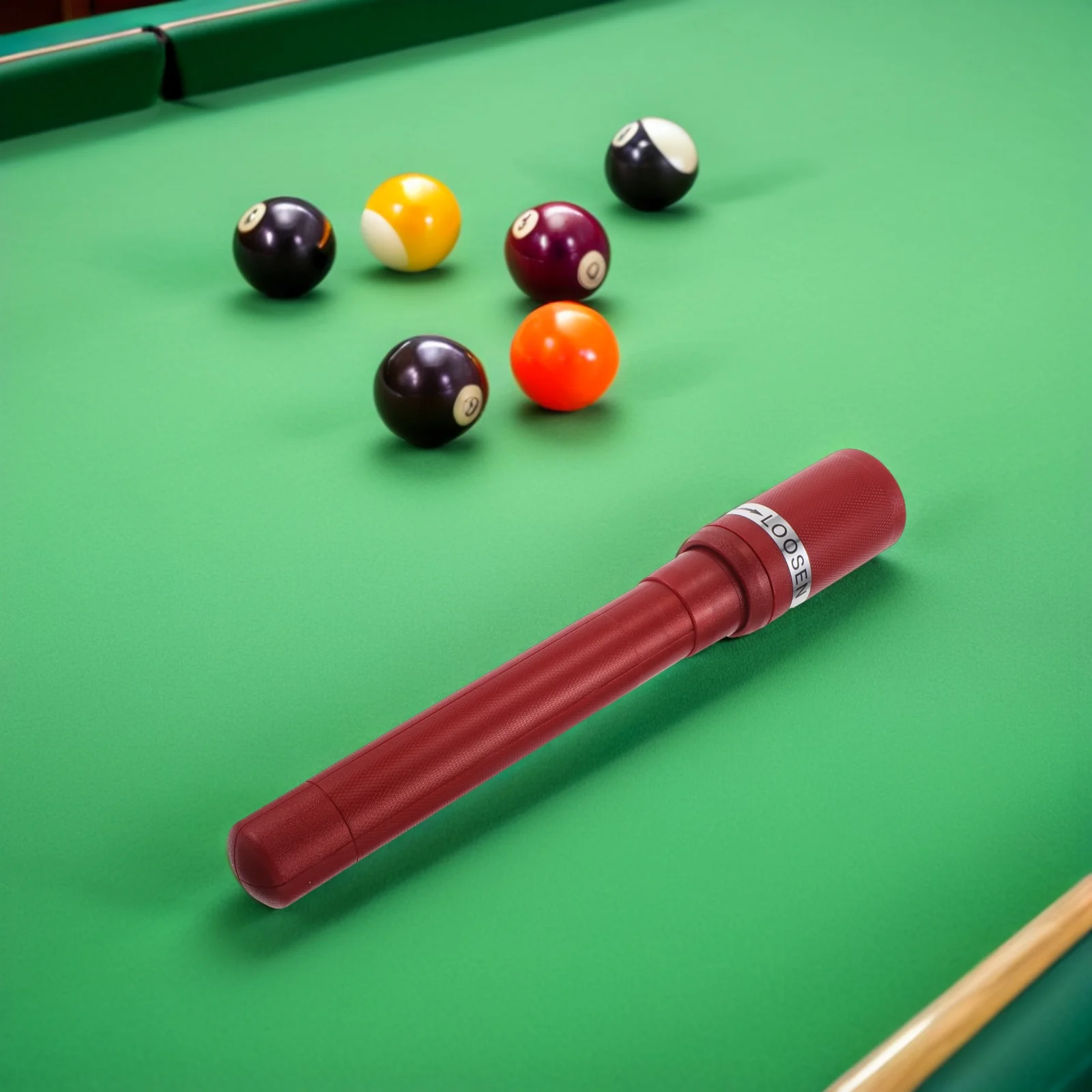 Adjustable 12Inch Pool Cue Extension for Billiards Snooker - Quick Release Plastic Extender Tool for Enhanced Control and