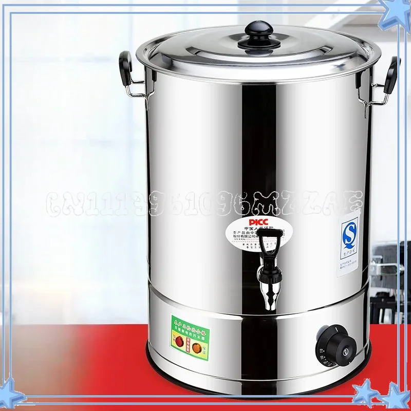 Commercial Stainless Steel Electric Boiling Water Bucket Large Capacity Automatic Boiling Water Bucket Thermal