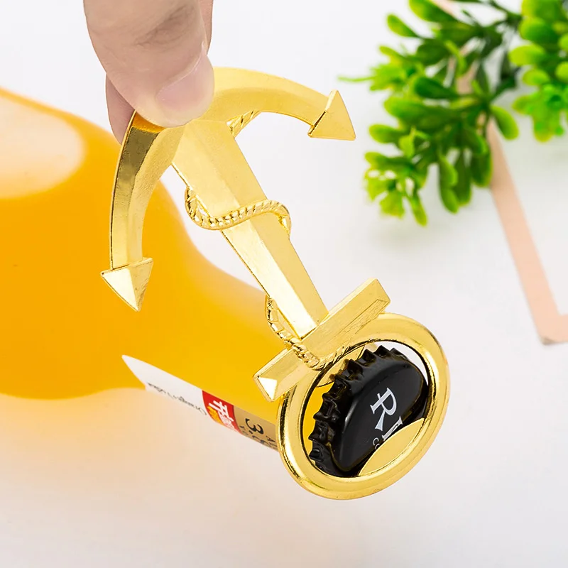 

50pcs Wedding Supplies, Small Gifts, Gift Events, Lucky Draw Gifts, Ship Anchors, Beer Bottle Openers