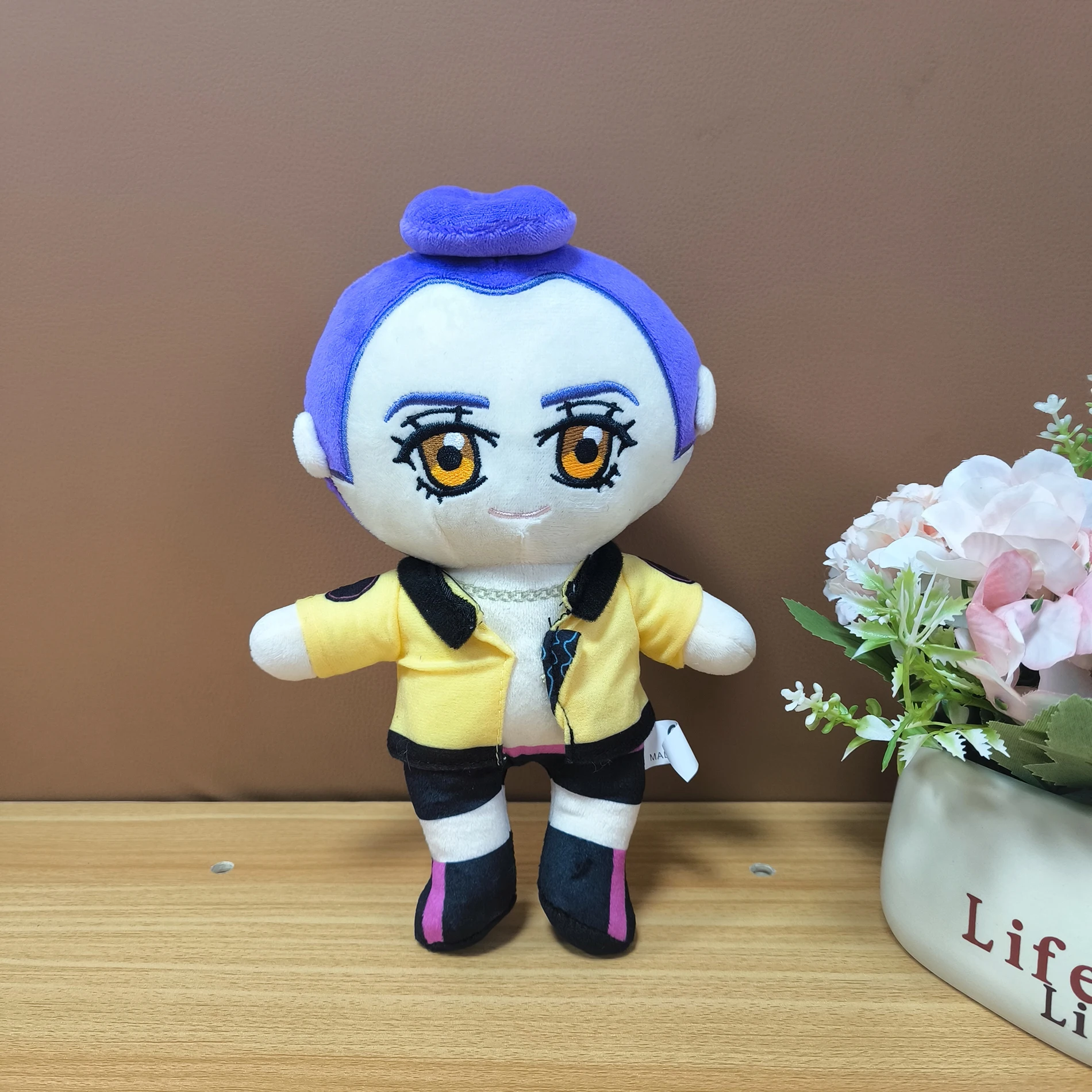 Beliebtes Devil Hunter Tiger Plüschtier K-Pop Zubehör Spielzeug Tiger Plüschpuppe Devil Hunter Weihnachten Halloween Geburtstagsgeschenk