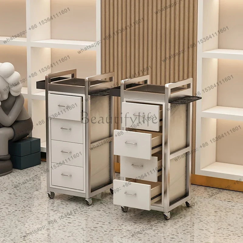 Simple Design Multi-layer Trolley Beauty Salon Barber Shop Salon Accessories Taquilla Del Salón De Peluquería Salon Furniture