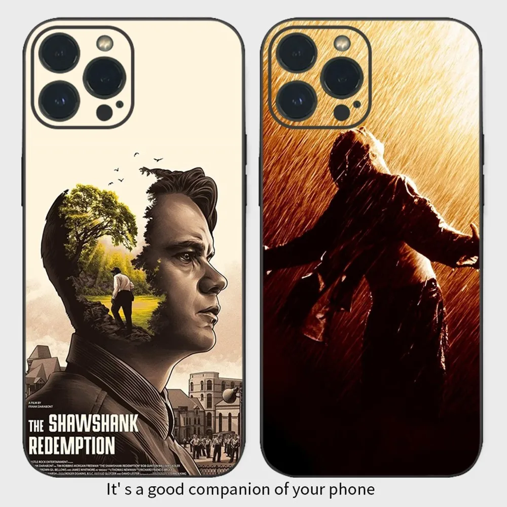 

The Shawshank Redemption movie Phone Case For iPhone16 15 14 13 12 Mini 11 Pro XS Max X XR SE5 6 7 8 Plus Soft Silicone Cover