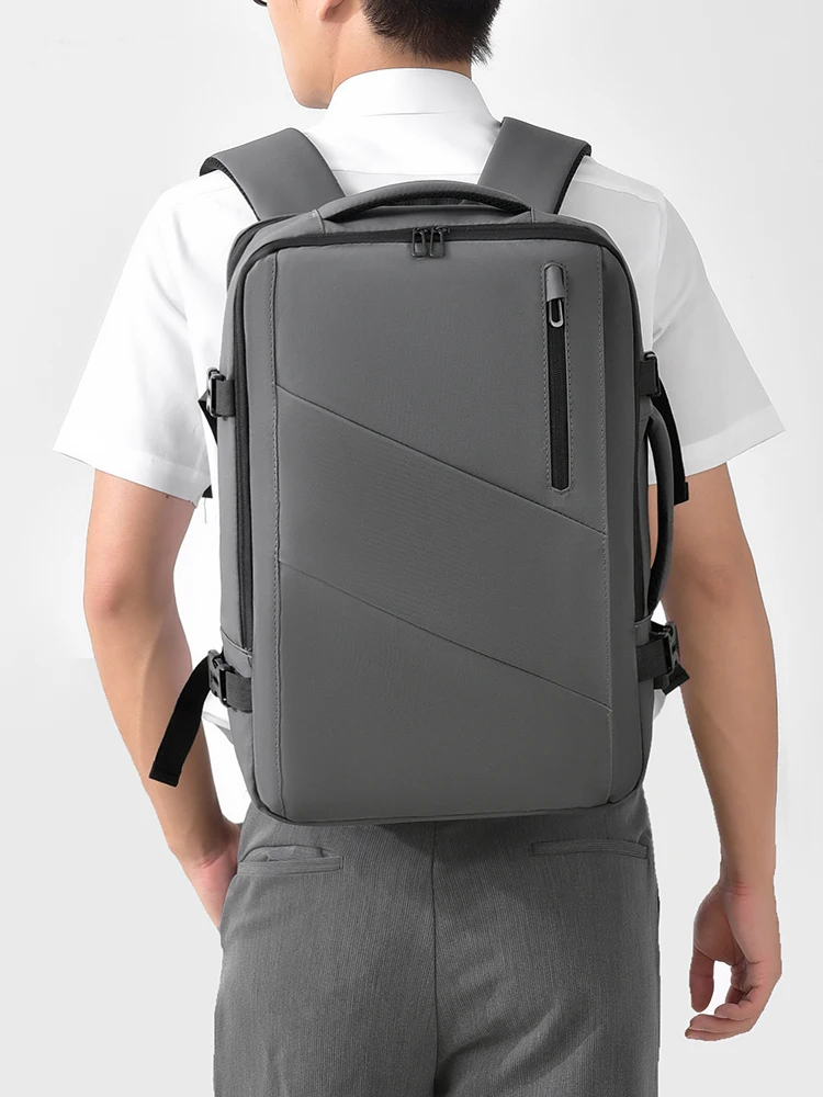 

Busin Travel ASV Large Capaci Многофункциональная пригородная рабочая сумка для ноутбука Двухслойная молодежная и взрослая мужская сумка-гладер