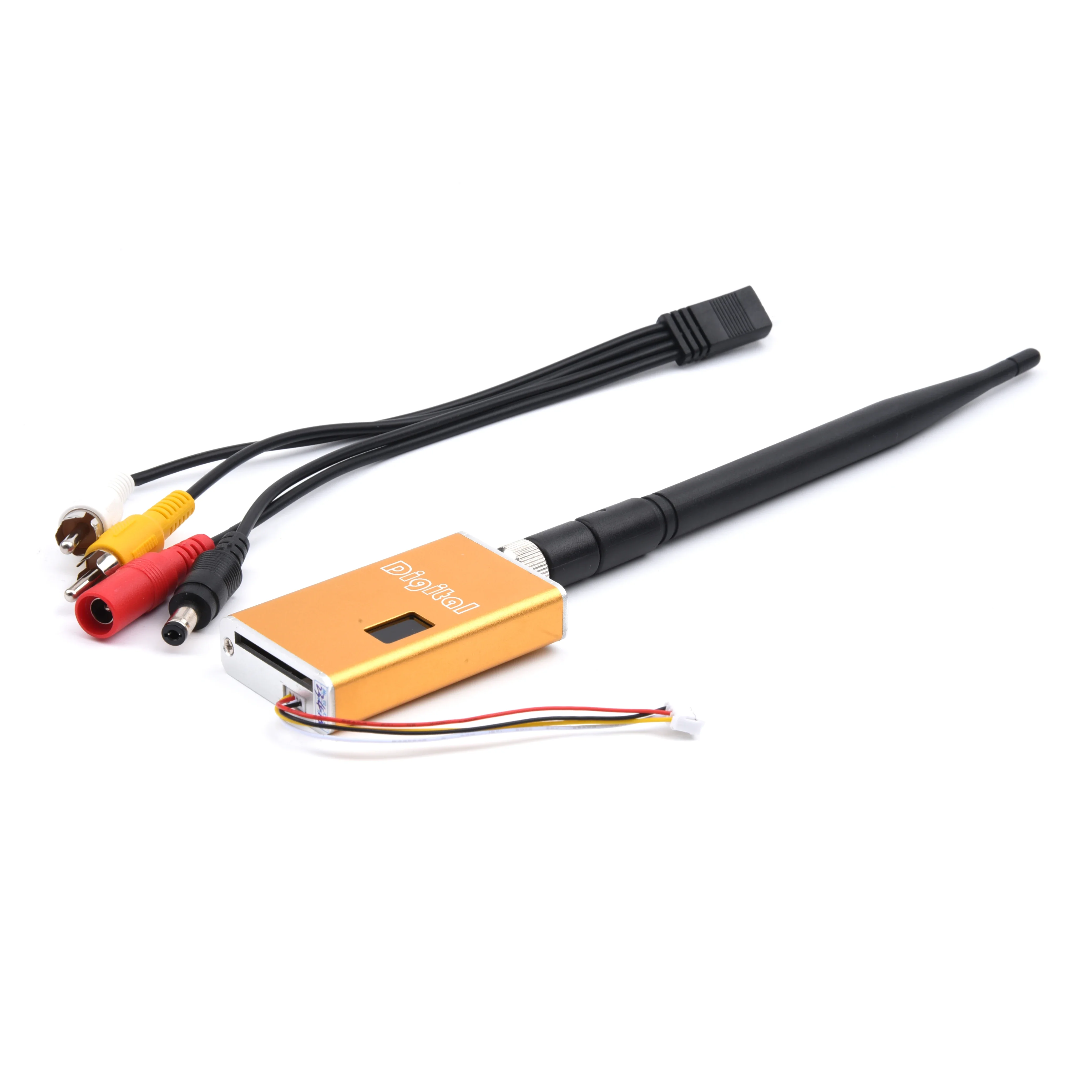 FPV 1.2G 5000mW 5W Miniature FPV Video Sender 1.2G 1200Mhz Audio Video Wireless Transmitter and Receiver LOS Long Distance