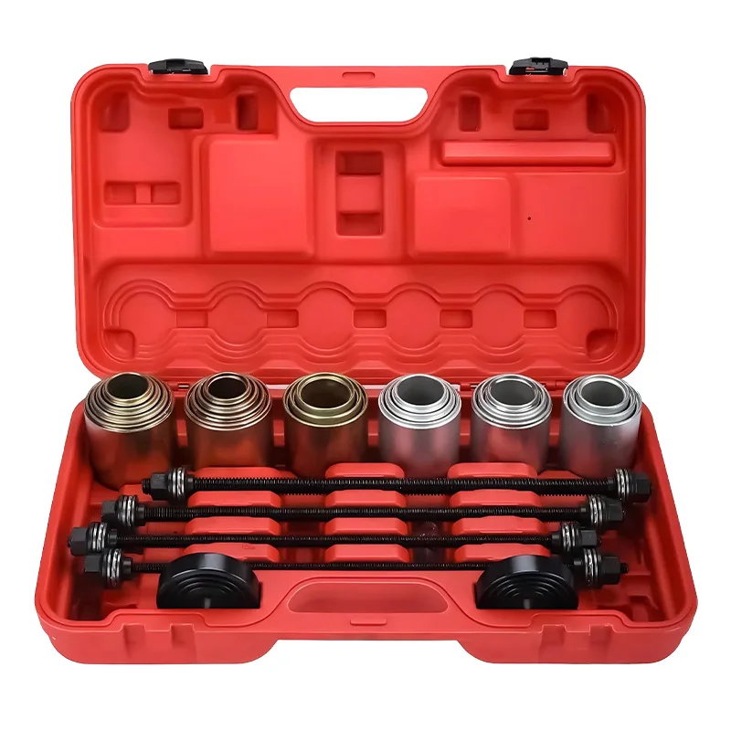 

Suitable for 26-piece sets of automobile bushing remover general rubber sleeve replacement and disassembly tool arm automobile c