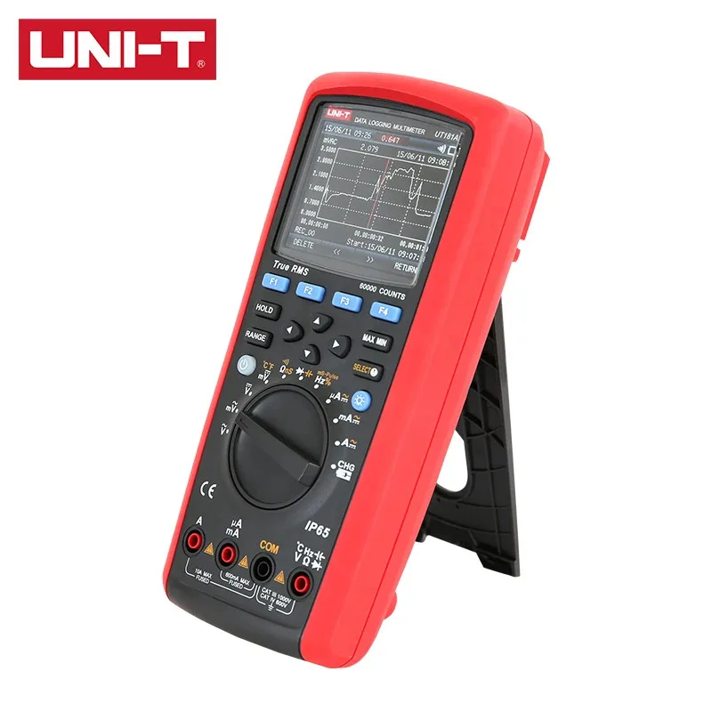 UNI-T UT181A رقمي صحيح RMS Datalogging متعدد قياس درجة الحرارة المزدوجة مرشح تمرير منخفض الذروة عقد تسجيل البيانات 20000 #2