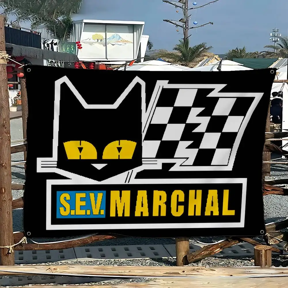 Sev Marchal Large Size Shop Art Promotion Advertising Booth Flag Hanging Banners