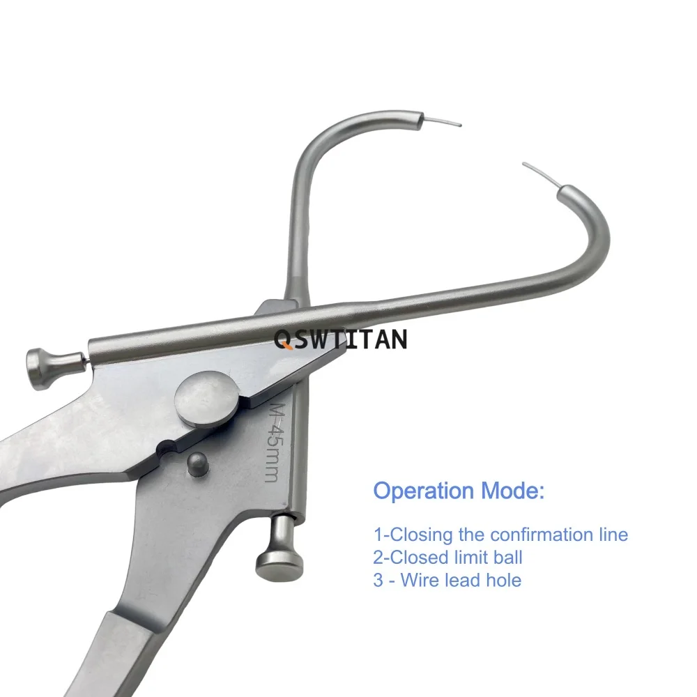 أداة تمرين الأسلاك المجوفة من الفولاذ المقاوم للصدأ لجراحة العظام