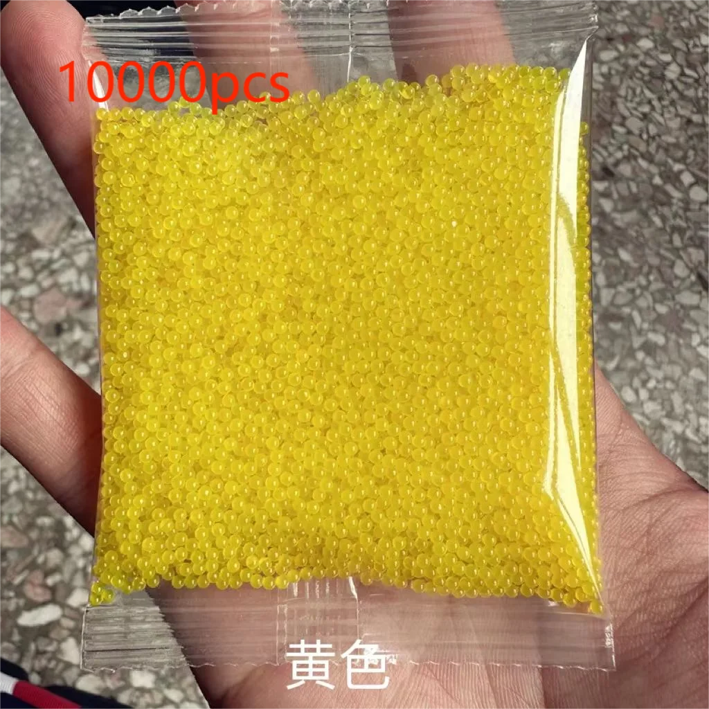 7-8mm 10000PCS Gel Balls Ammo  Refill Water Beads Growing Rainbow Color Splatrball For Gel Blasters Toy Gun