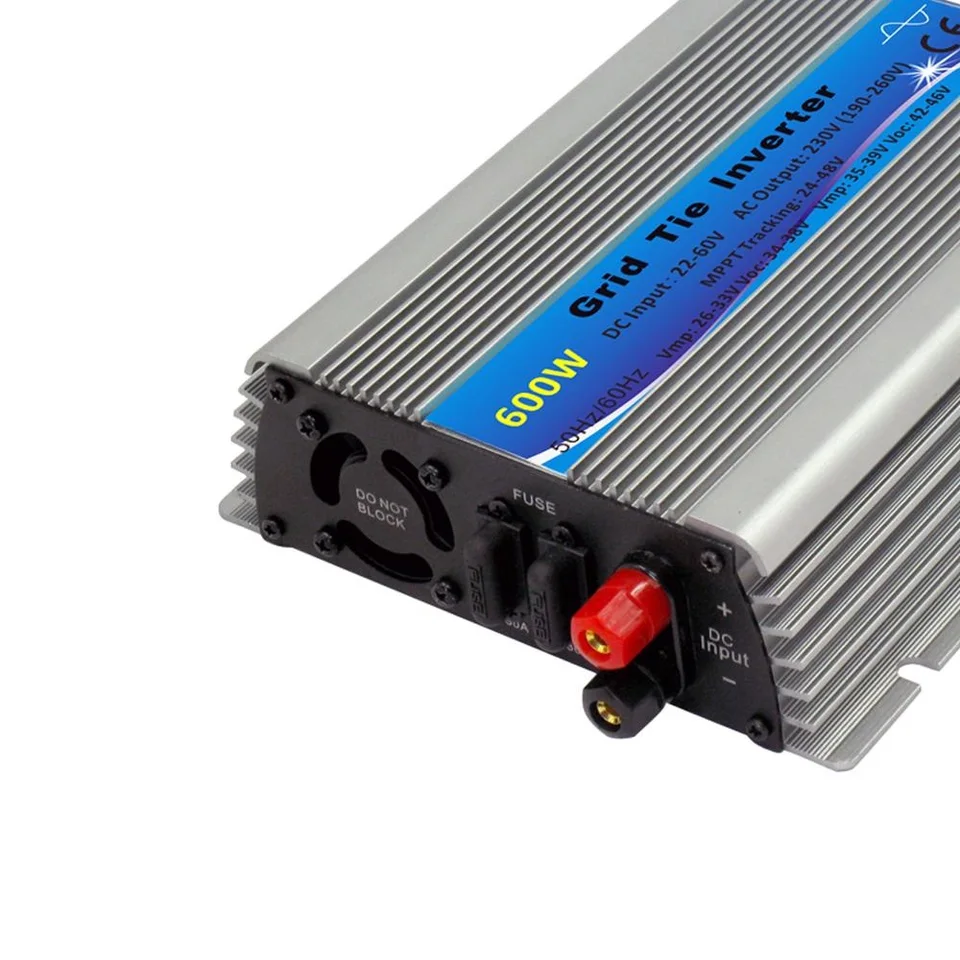 Y&H グリッドタイソーラーインバーター 600W 120V/220V