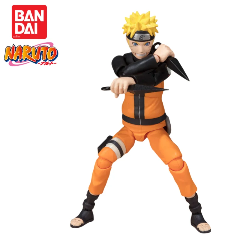 

In Stock Original Bandai Banpresto Naruto S H Figuarts Uzumaki Naruto Anime Merchandise Action Figure Model Figurine Ornaments