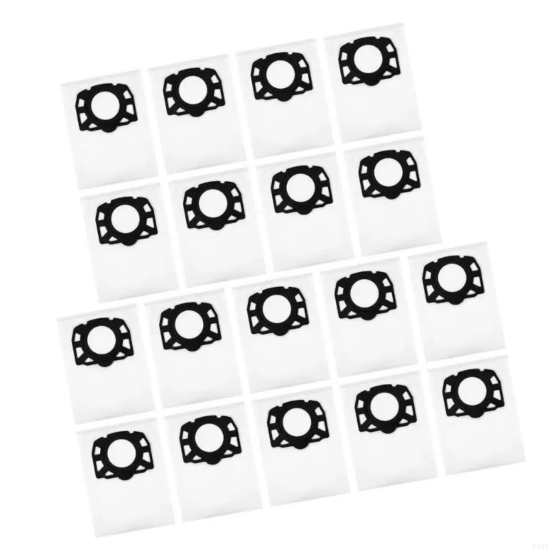 Pack F92F 18 sacs à poussière capacité d'élimination saleté à poussière texture non