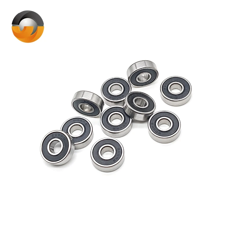 

8PCS 608RS Bearing 8X22X7 mm ABEC-7 Skateboard Scooter 608 2RS Ball Bearing Miniature Skate Roller 608-2RS 608 RS Bearing