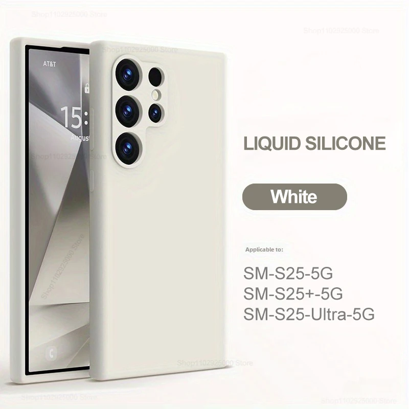 Hülle für Samsung S26 Ultra Flüssigsilikonhülle für Samsung Galaxy S26 S25 S24 Ultra Plus Weiche Schutzhülle für Samsung S23 Ultra Hüllen – Detail 8