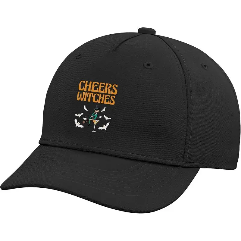 Halloween Cocktail Party Witch Drinking Funny Cheers Witches Adjustable Baseball Hat