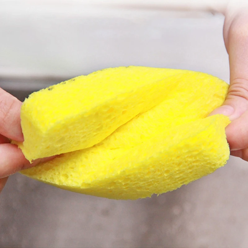 

RGBCX-HOME-40PCS Губка Кухонная щетка для чистки Губка для древесной целлюлозы Хлопковая тряпка