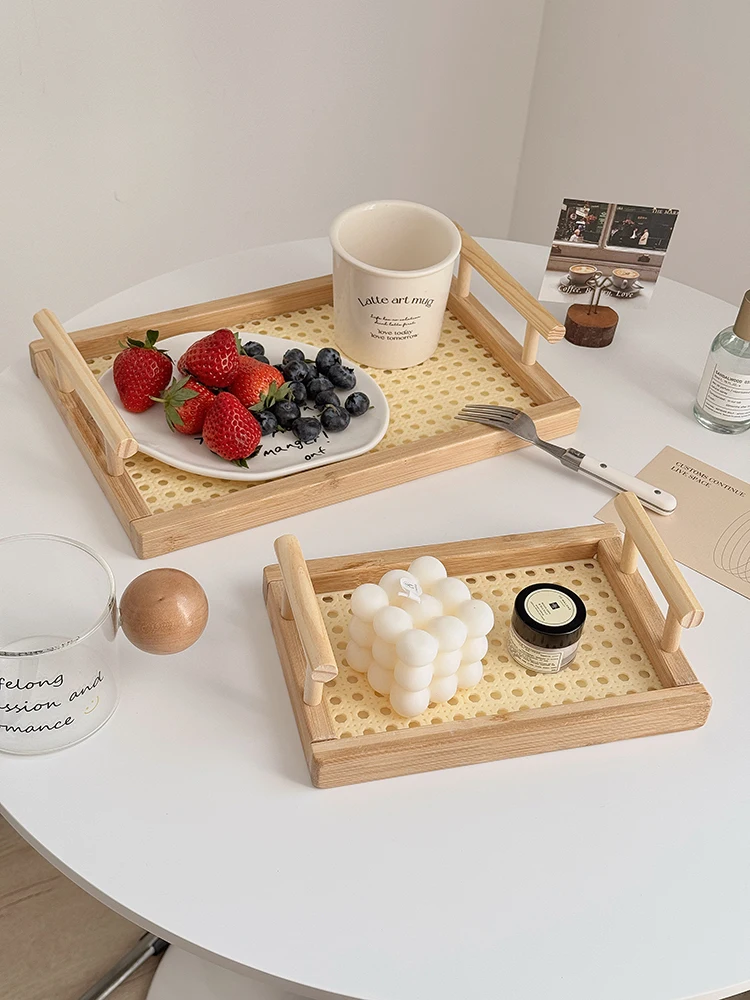 

Новый китайский бамбуковый поднос прямоугольной формы, многофункциональная тарелка для гостиной, для закусок, чая, выпечки, фруктов, декора и хранения.