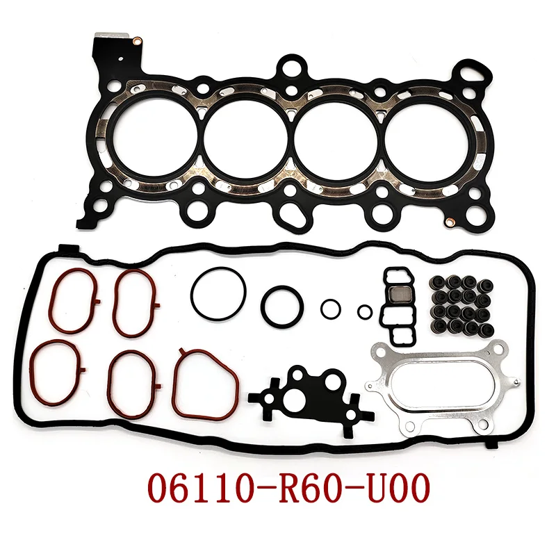 06110-R60-U00 applies to eight generations of Accord Brex 2.0 displacement valve chamber cover gasket cylinder head repair kit