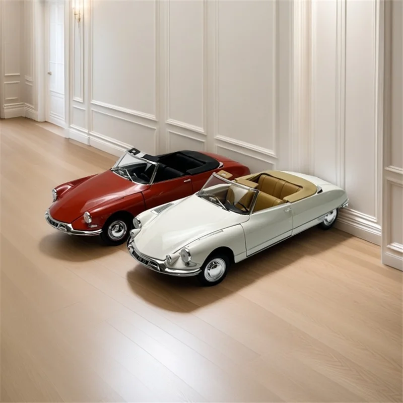 

1/18 Citroen ds DS19 Cabriolet Alloy Roadster Car Model Diecast Metal Classic Car Vehicles Model Simulation Collection Kids Gift