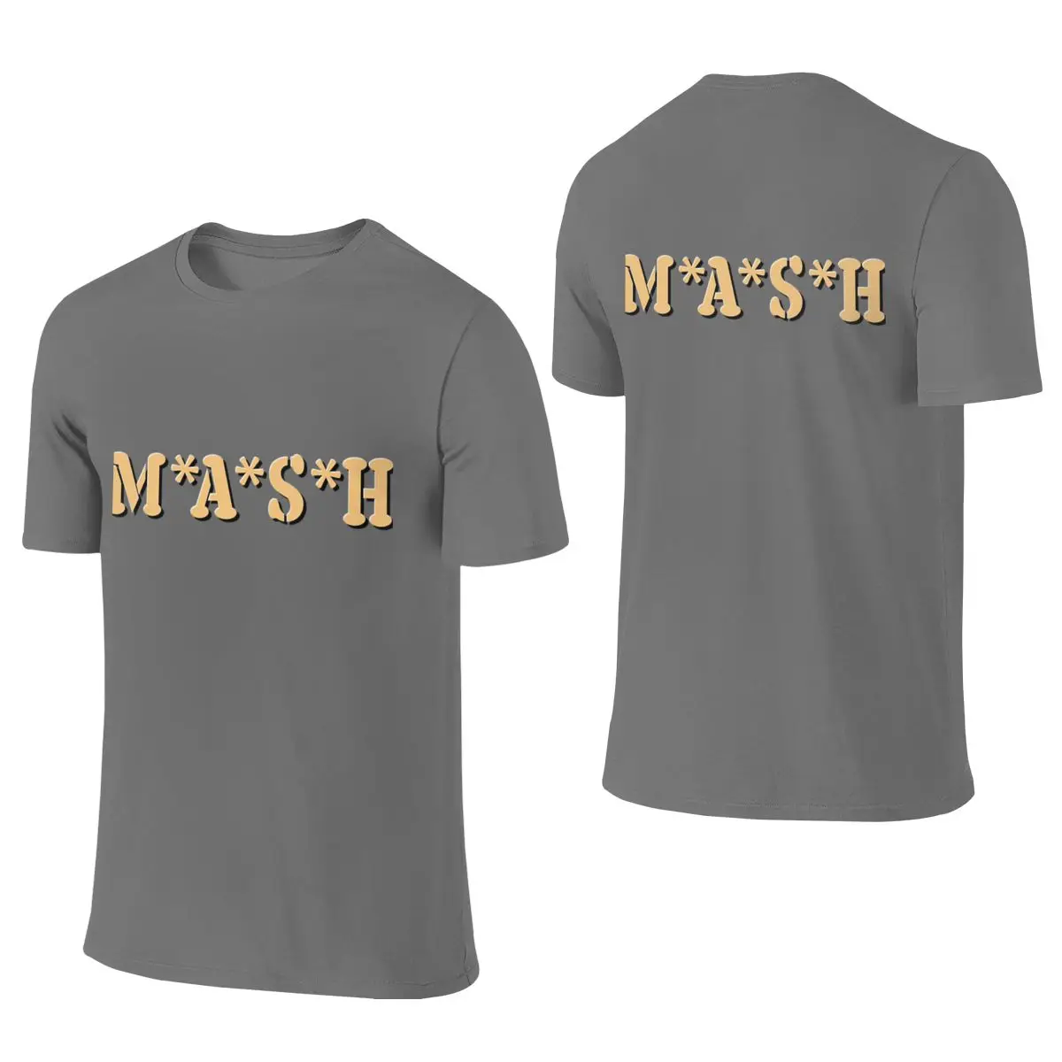 MASH Standard Shoulder Reversible T-shirt Sweet Girl Girlish Feeling Bright Colors Short Sleeve
