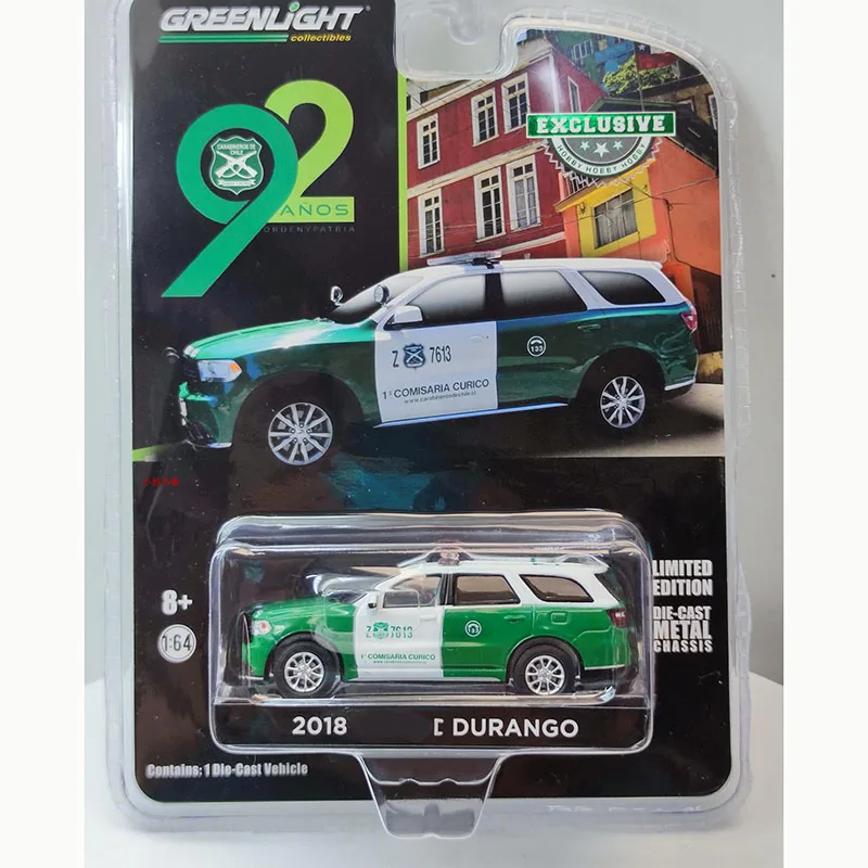 Greenlight diecast escala 1:64 2018 dodge durango/2020 durango