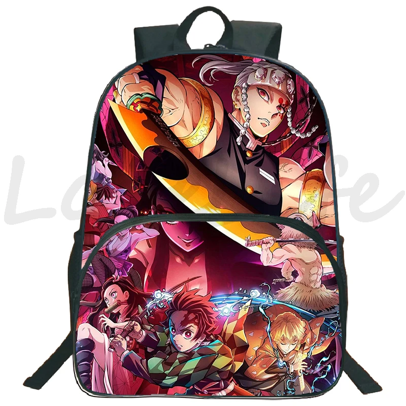 

Anime Demon Slayer Kamado Tanjirou Backpacks Kimetsu No Yaiba Teenage Travel Bags Boys Girls Notebook Rucksack Chldren Bookbag