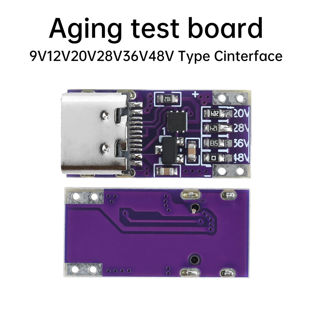 Type-C PD3.1 PD3.0 QC3.0 Deception Board Trigger Fast Charge โมดูล 9 V/12 V/20 V/28 V/36 V/48 V แรงดันไฟฟ้าโมดูล