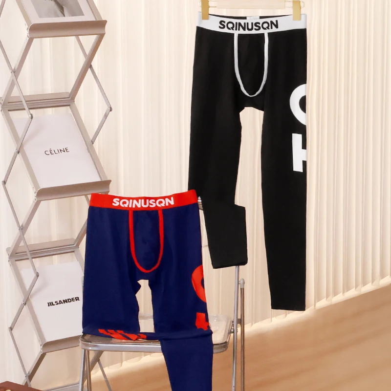 Мужские осенние брюки со средней талией, теплые брюки с нижней подкладкой, морозостойкое и удобное нижнее белье для меня.