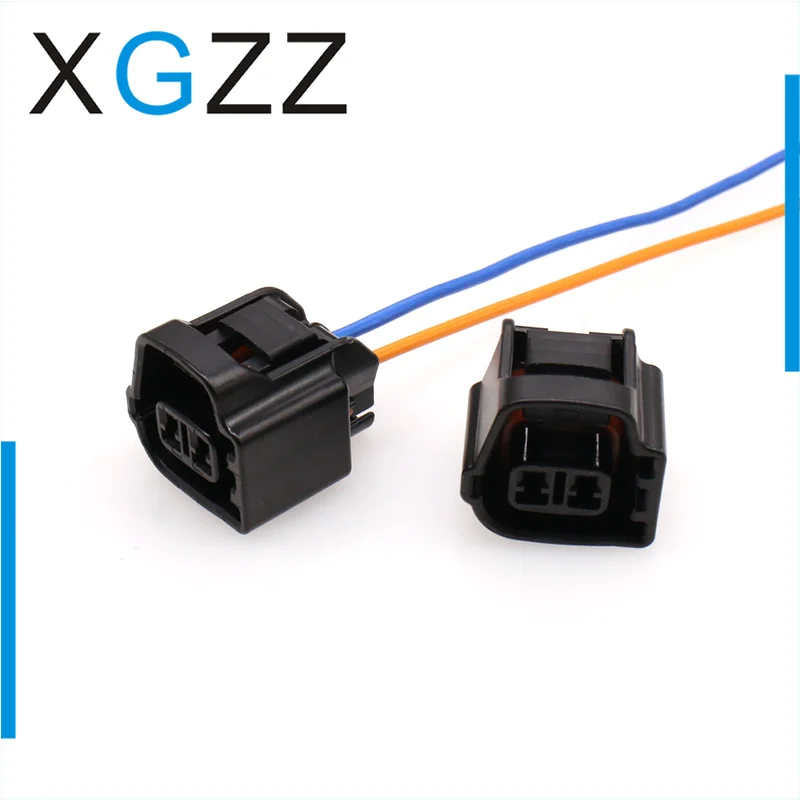 7287-7600-30 Automotive Wire Harness Connector Plug 2-Hole 2Pin Sheath Connector 90980-12A03
