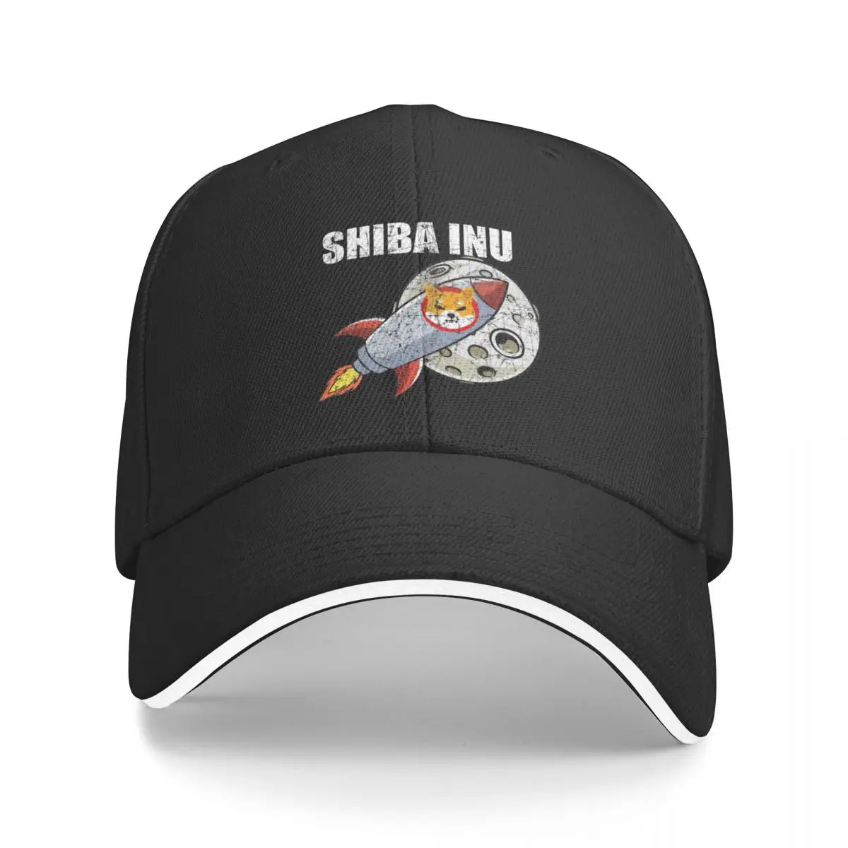 

Shiba inu to the moon Baseball Cap Thermal Visor Beach Men's Caps Women's