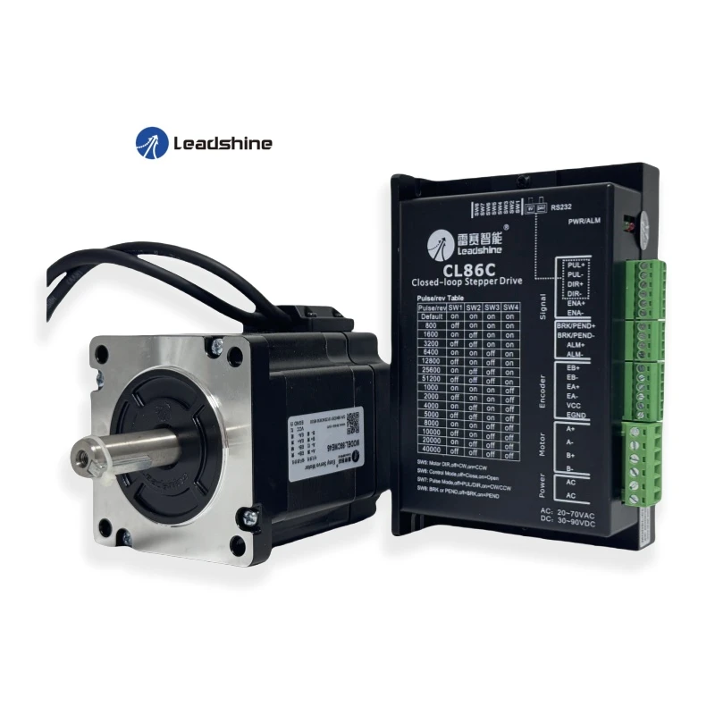 Leadshine/OEM 2 Phase 8.5nm Nema 34  Hybrid Servo Stepper Motor Model  5.2A Easy to Use