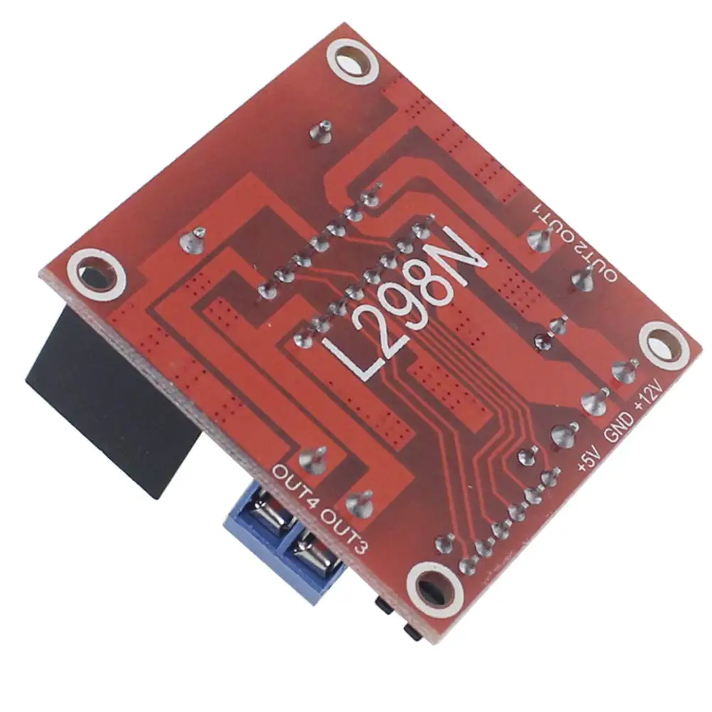 L298N Motor Drive Controller Board DC Dual H-Bridge Robot Stepper Motor Control and Drives Module for Arduino