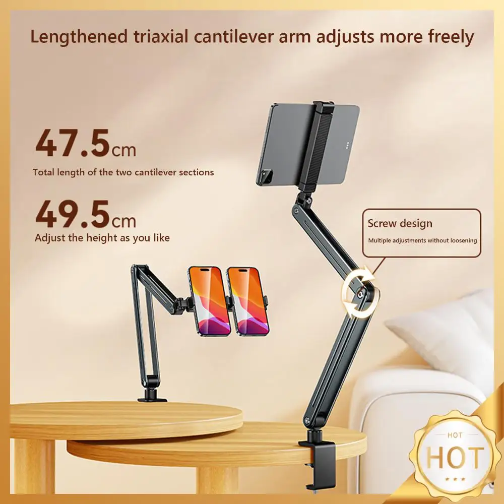 

Foldable Versatile Tablet Holder Stand 360° Rotation Tablet Stand for IPad/iPhoneX/iPad Pro/N-Switch for 4.5-12.9 Inche Devices