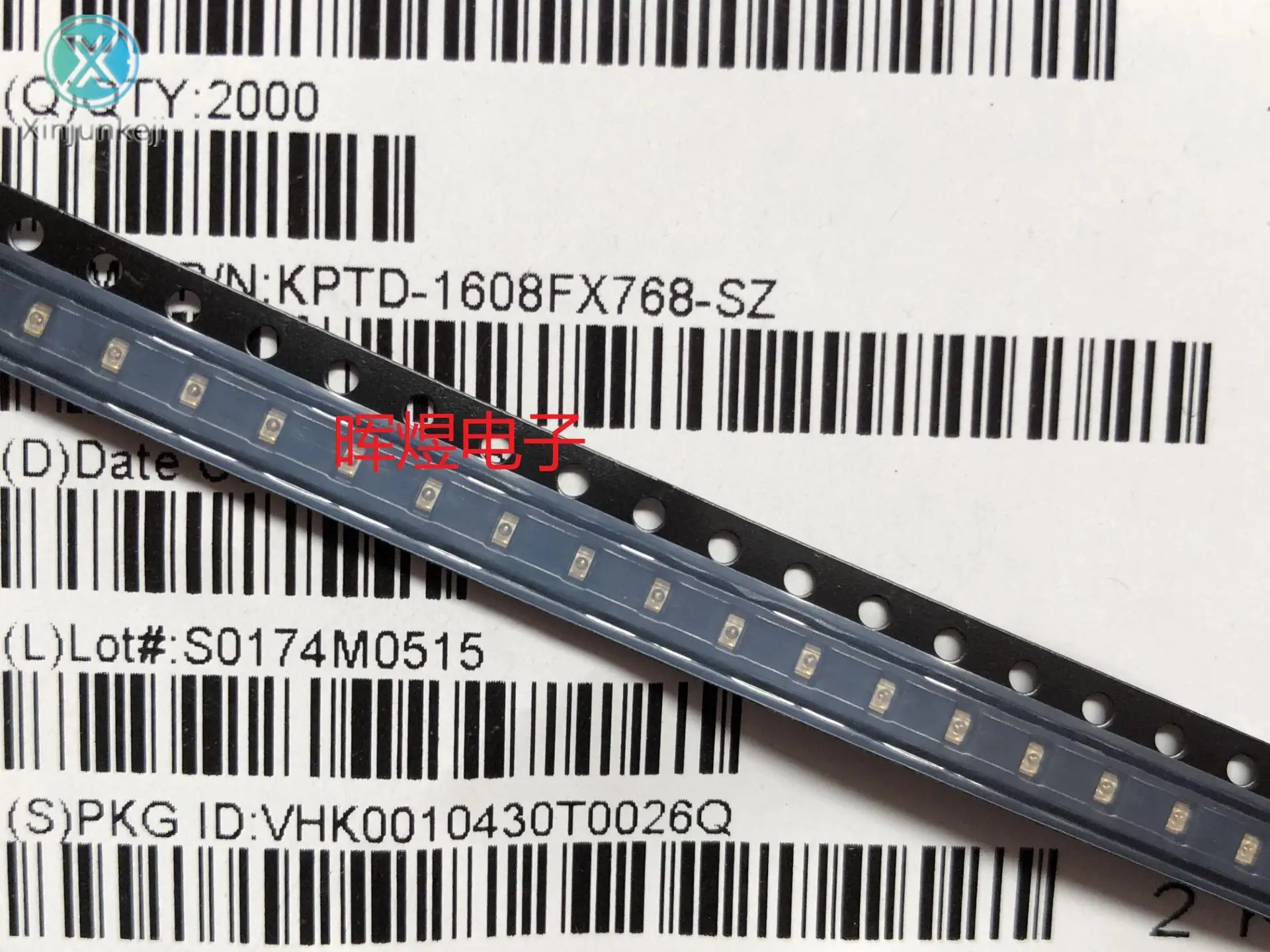 10 Buah Asli Baru KPTD-1608FX768 SMD LED