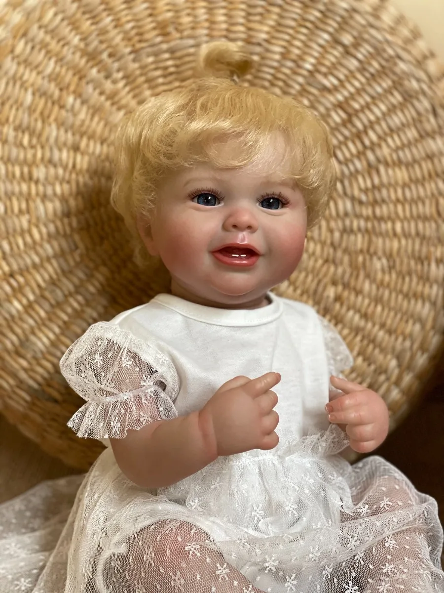 18 Inch Kodi Lifelike Bebe Reborn Doll Handmade Newborn Baby Full Body Soft Vinyl Reborn GIrl