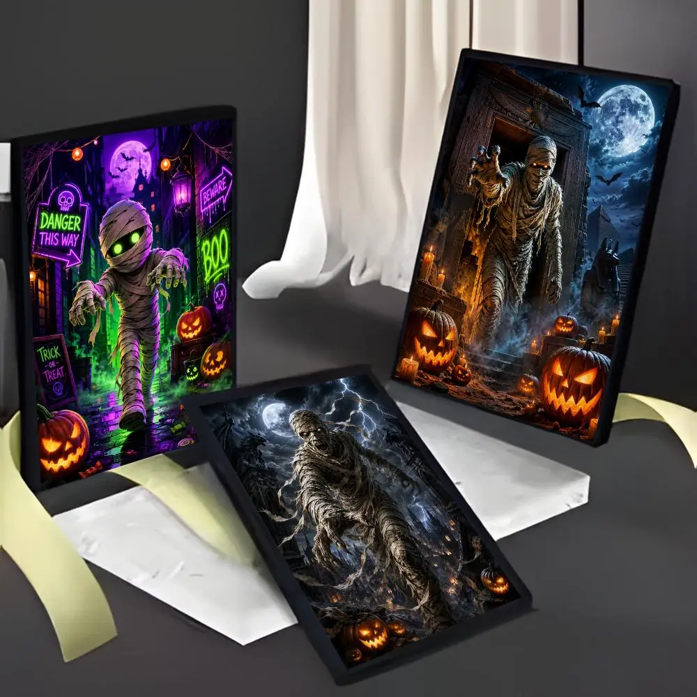 Halloween Mummy Poster American Film Mural Home Childrens Room Wall Decor Print
